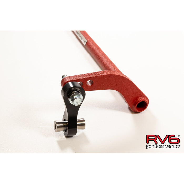 RV6 16+ CivicX Adjustable Chromoly Rear Sway Bar With Billet Endlinks