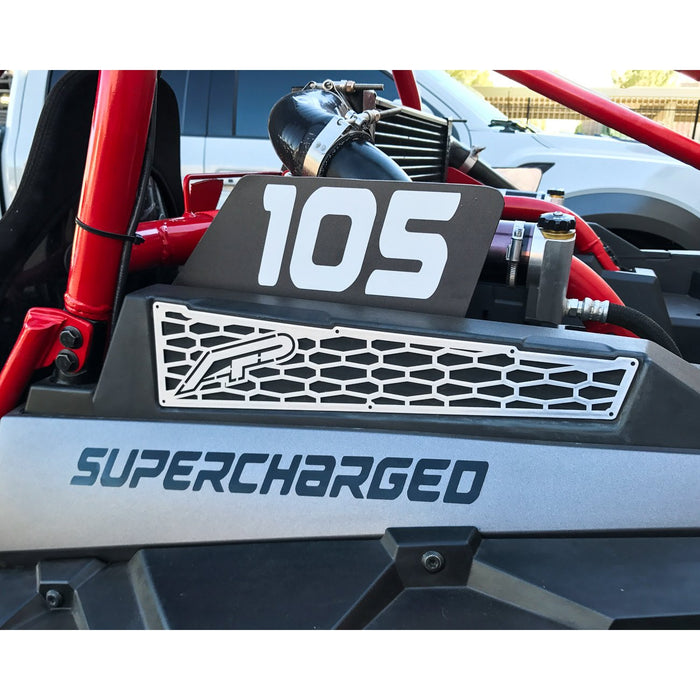 Agency Power 2014 Polaris RZR XP 1000 Aluminum Side Vent Covers - Red