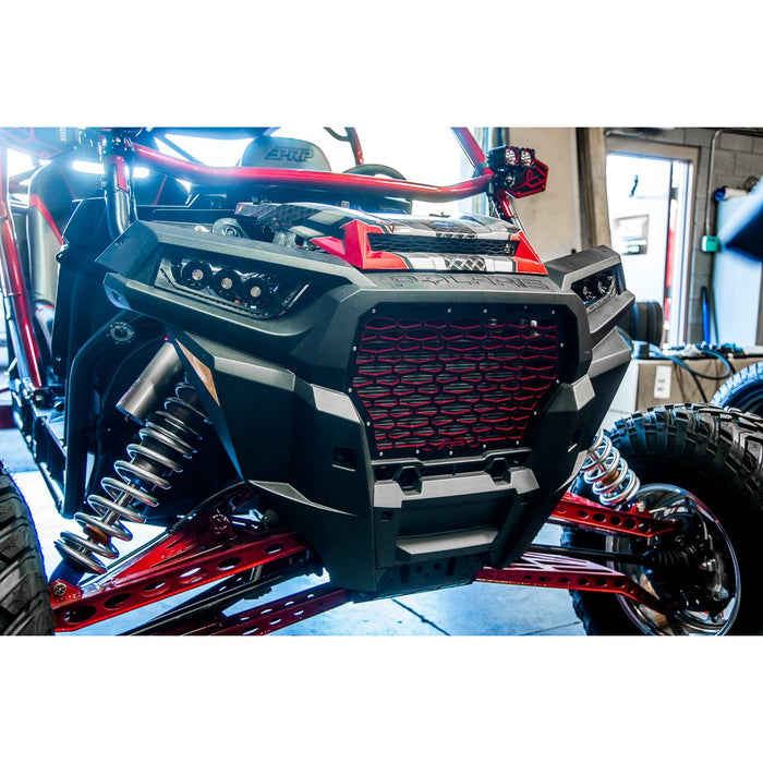 Agency Power 17-19 Polaris RZR XP Turbo Premium Grill - Silver