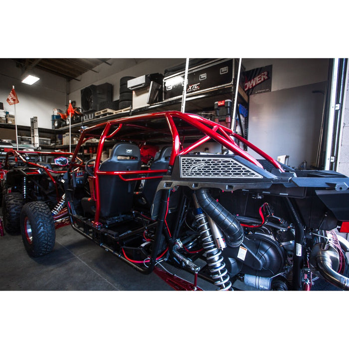 Agency Power 17-18 Polaris RZR XP Turbo Aluminum Side Vent Covers - Silver