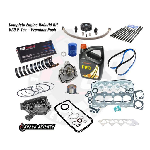 Complete Engine Rebuild Kit - B20 V-Tec - Premium Pack-Package Deals-Speed Science