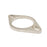STM Tuned Stainless Steel Exhaust Flange (2-Bolt / 3" Elongated)