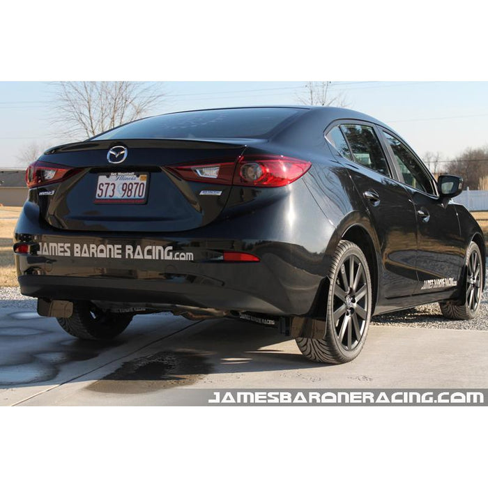 JBR 2014 & Up Mazda 3 Mud Flap Kit - SEDAN