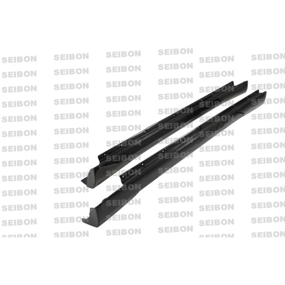 Seibon TW-Style Carbon Fiber Side Skirts For 2003-2007 Infiniti G35 Sedan