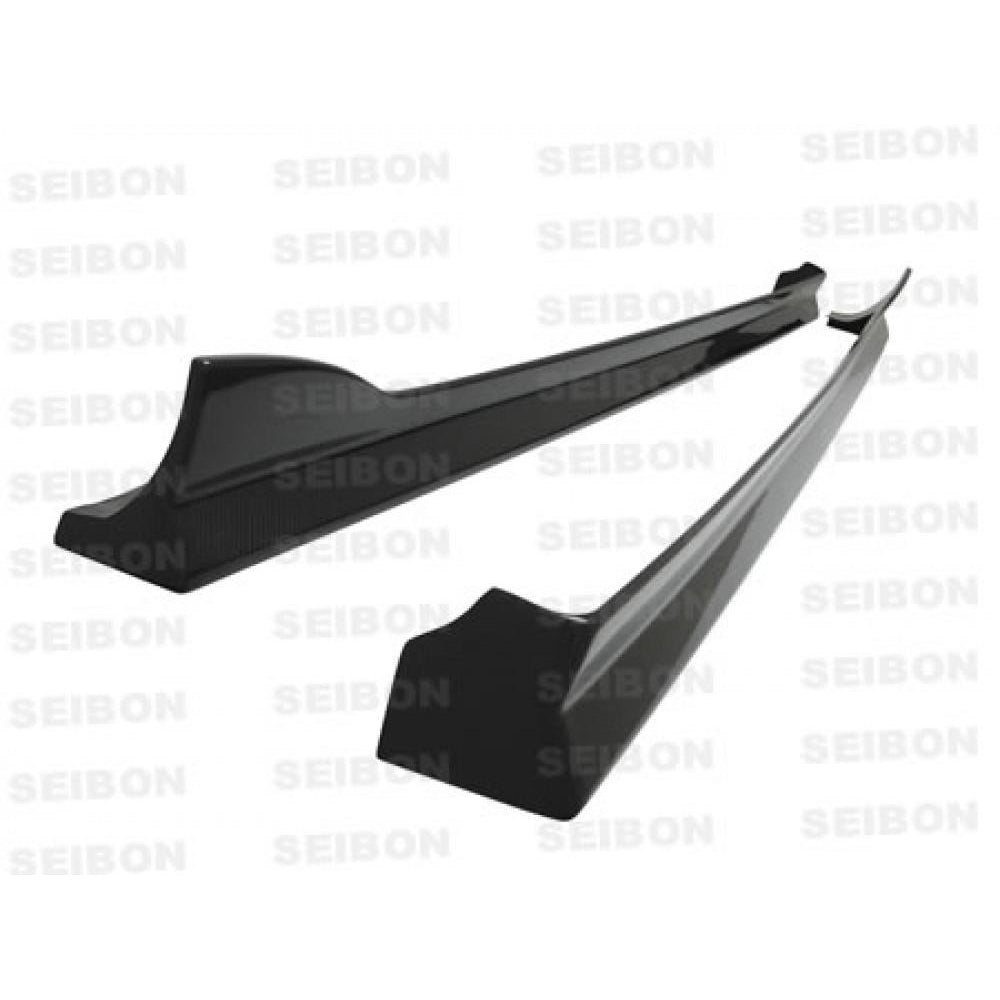 Seibon AE-Style Carbon Fiber Side Skirts For 2004-2008 Mazda Rx-8
