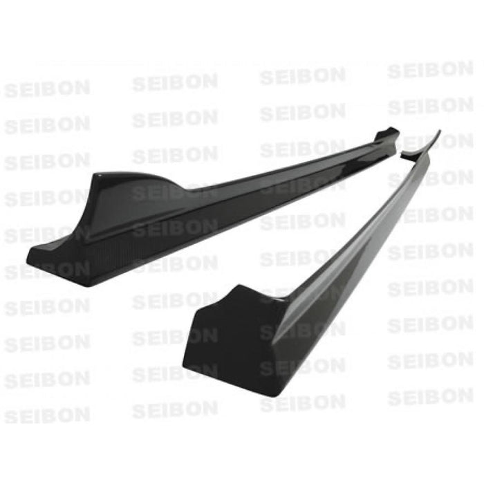 Seibon AE-Style Carbon Fiber Side Skirts For 2004-2008 Mazda Rx-8