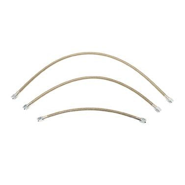 STM Tuned -4AN Straight Stainless Steel Braided Line