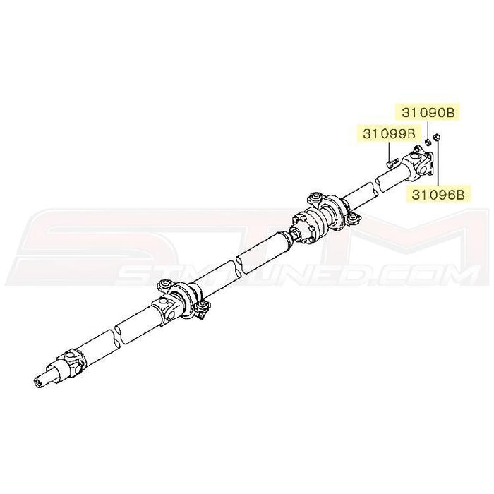 STM Tuned Driveshaft to Rear End Bolt Kit for DSM & Evo 7/8/9