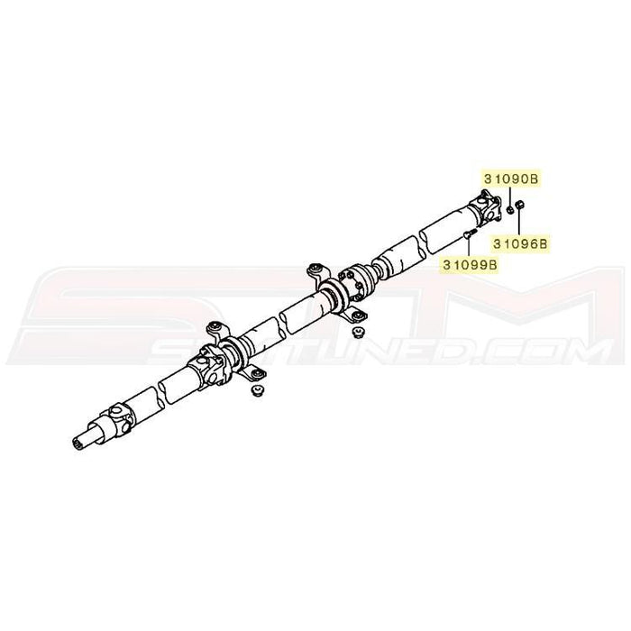 STM Tuned Driveshaft to Rear End Bolt Kit for DSM & Evo 7/8/9