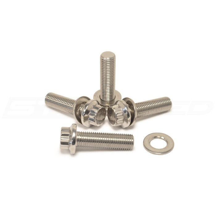 STM Tuned ARP Stainless Turbo to Manifold Bolt Kit for Evo 4-9 OEM Manifold