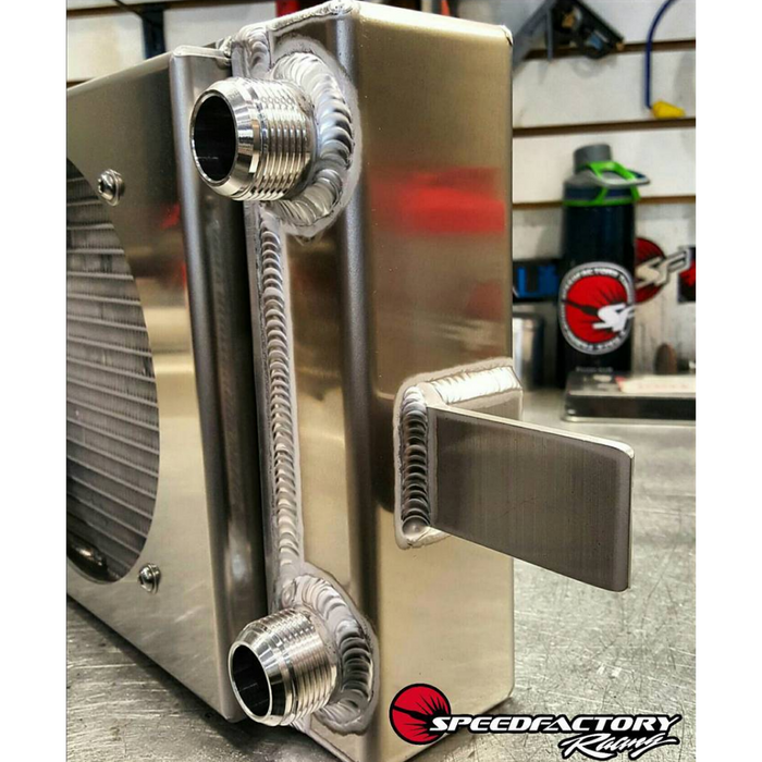 Speedfactory R Radiator SpeedFactory Complete Tucked Radiator Kit - B Series — Speed Science