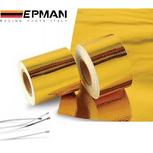 EPMAN Gold Reflective Heat Tape (2"x5m)-Heat Protection-Speed Science