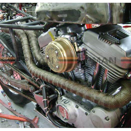 EPMAN Titanium Exhaust Manifold Heat Wrap - 2"x10metres