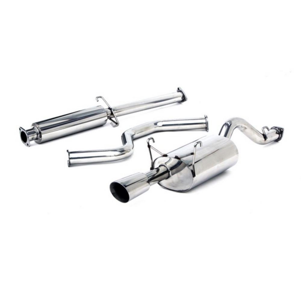 Yonaka 2.5" Stainless CatBack Exhaust System - DC 4dr Integra