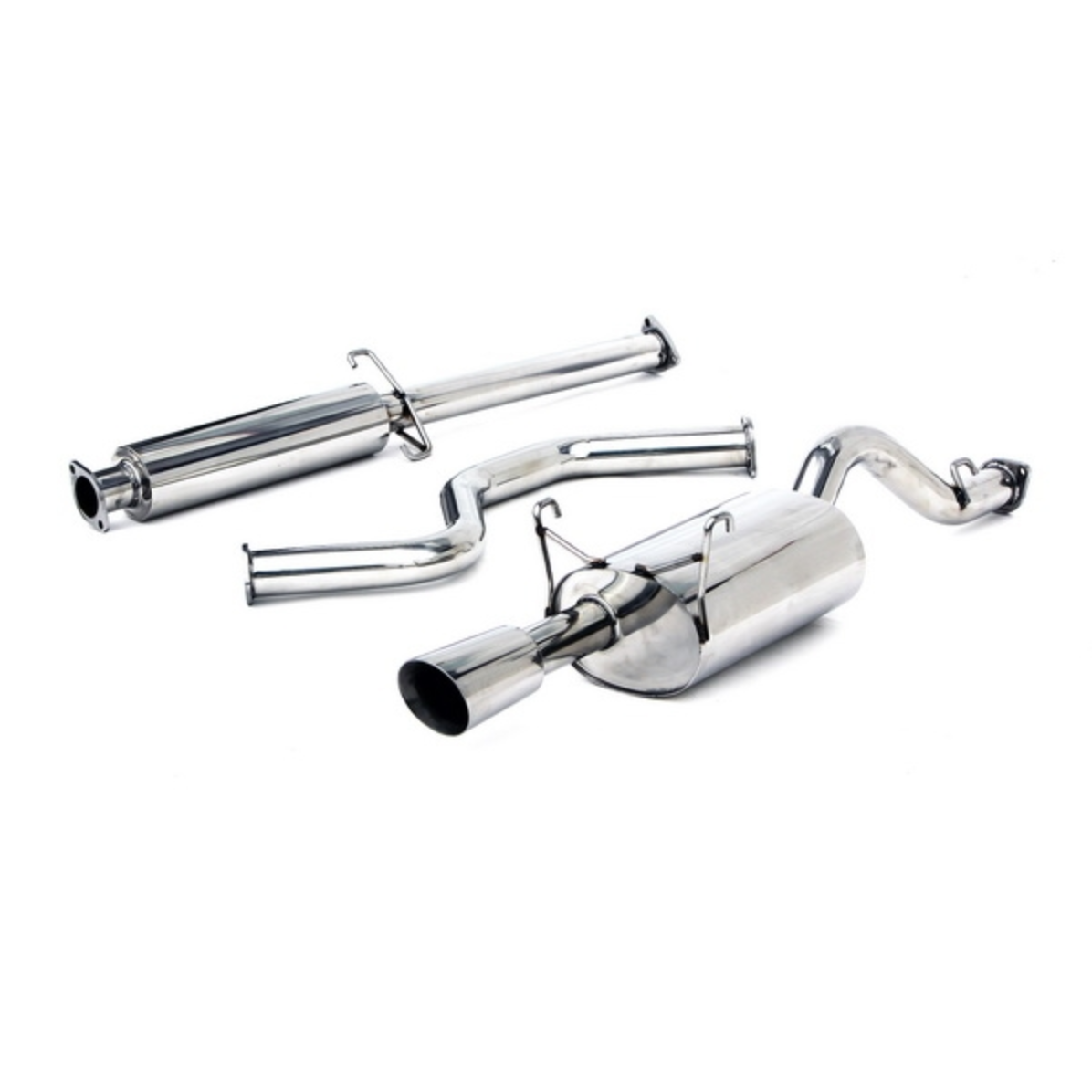 Yonaka 3" Stainless CatBack Exhaust System DB 4dr Integra — Speed Science