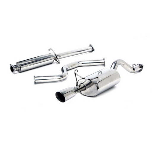 Yonaka 3" Stainless CatBack Exhaust System - DB 4dr Integra