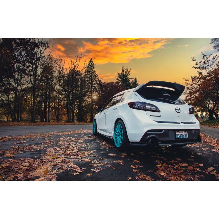 CorkSport 2010 - 2013 Mazdaspeed 3 Gurney Flap Wing Extension