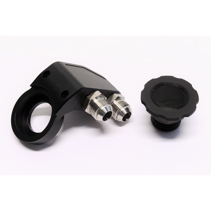 Precision Works V2.5 Vented Oil Cap & Fittings - Honda K Series