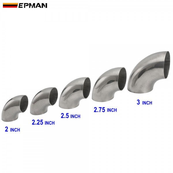 Epman - Stainless Steel Long Radius 90 Degree Elbow