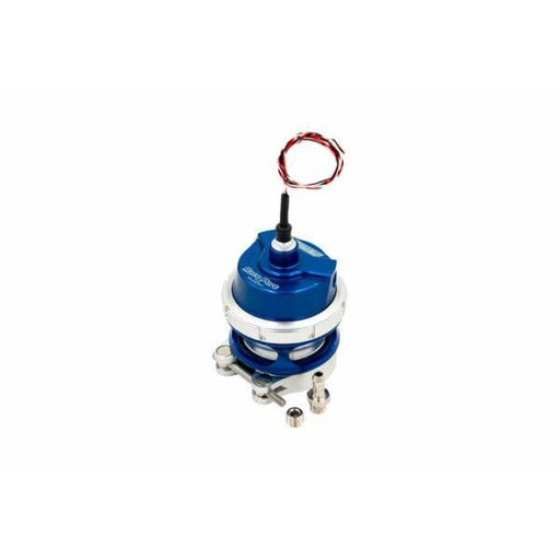 Turbosmart GenV RacePort BOV inc HE Position Sensor Cap (Blue) with Female Flange