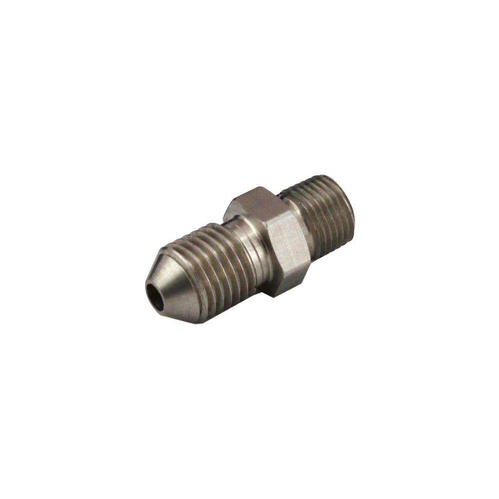 Turbosmart 1/8" NPT To -4AN Male - Stainless Steel