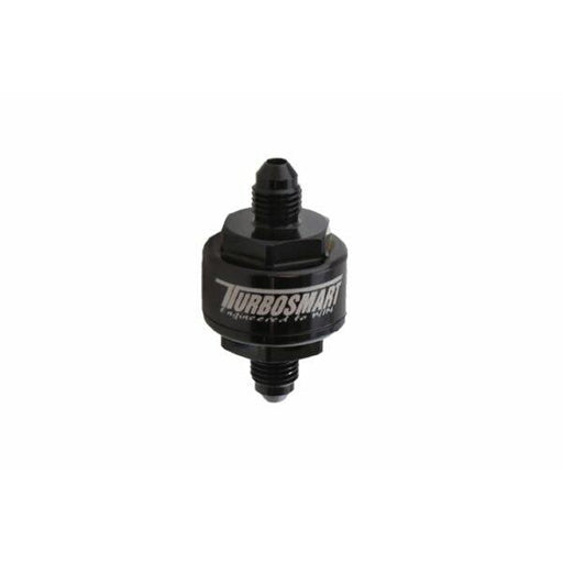 Turbosmart Billet Turbo Oil Feed Filter 44um -3AN - Black