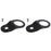 Torque Solution Radiator Mount Combo (Black) : Mitsubishi Evolution 7/8/9