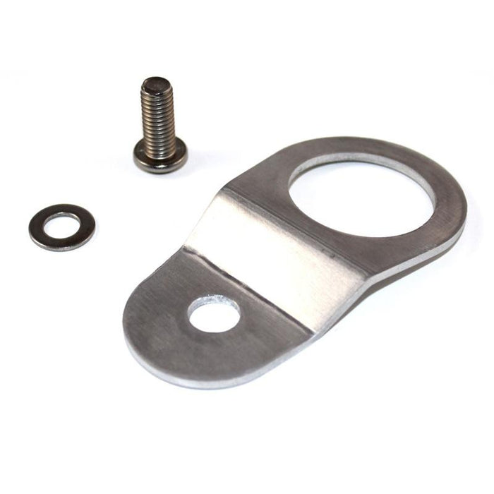 Torque Solution Radiator Mount (Silver): Mitsubishi Evolution 7/8/9
