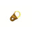 Torque Solution Radiator Mount w/ Insert (Gold) : Mitsubishi Evolution 7/8/9