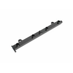 Torque Solution Billet Fuel Rail (Black): Mitsubishi EVO X
