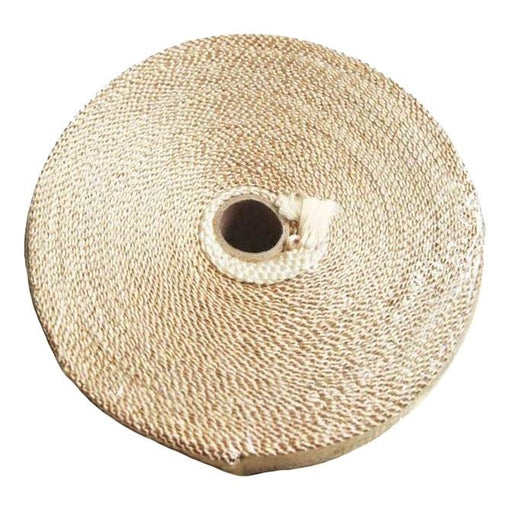 Torque Solution Fiberglass Exhaust Wrap (Tan): Universal 2" x 50'