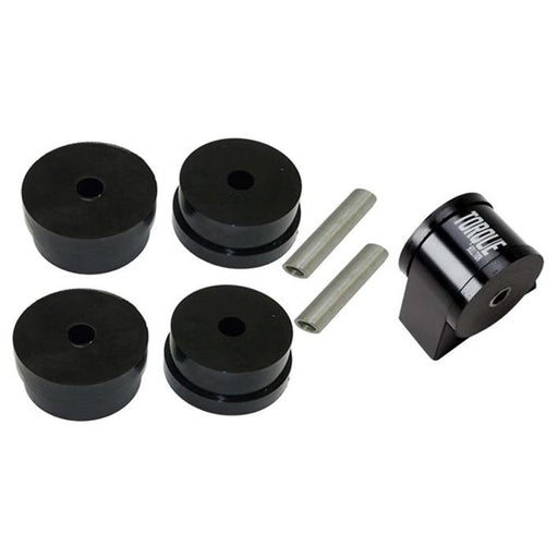 Torque Solution Side Mount Inserts & Billet Front Engine Mount Combo: Mitsubishi Evolution X 2008-2014