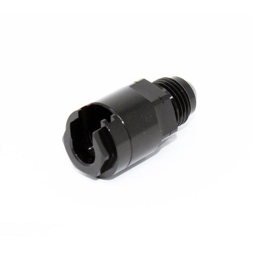 Torque Solution Locking Quick Disconnect Adapter Fitting: 5/16" SAE to -6AN Male Flare