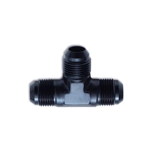 Torque Solution Adapter Fitting: -8AN Flare T to Dual -8AN Flare