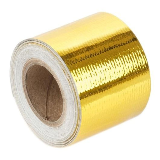 Torque Solution Gold Reflective Heat Tape: Universal 2" x 30'