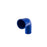 Turbosmart 90 Elbow 2.50" Blue