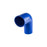 Turbosmart 90 Elbow 3.00" Blue