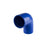 Turbosmart 90 Elbow 3.50" Blue