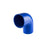 Turbosmart 90 Elbow 4.00" Blue