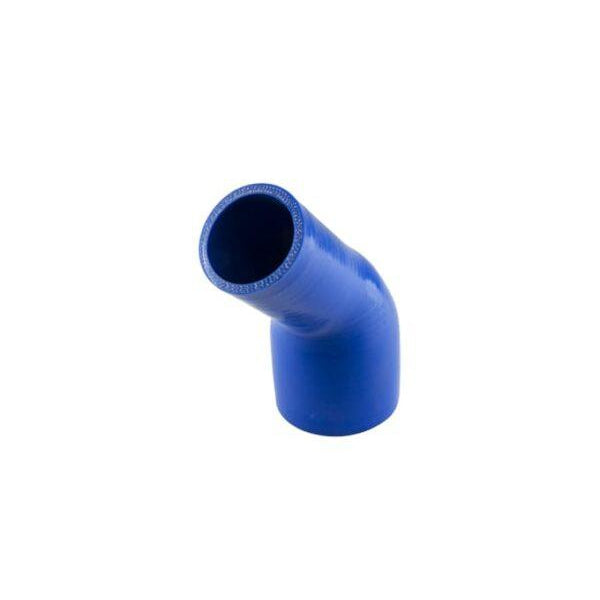 Turbosmart 45 Reducer Elbow - 2.00"-3.00" - Blue