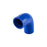 Turbosmart 90 Reducer Elbow - 2.50"-2.75" - Blue