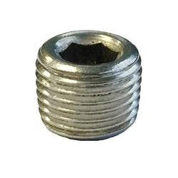 Torque Solution Stainless Steel 3/8" NPT Plug: Universal Single Plug