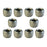 Torque Solution Stainless Steel 1/8" NPT Plug: Universal 10 Pack