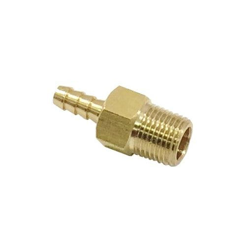 Torque Solution Brass 1/8" NPT Fitting: Universal Straight Barb