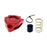 Torque Solution Blow Off BOV Sound Plate (Red): Hyundai Veloster Turbo