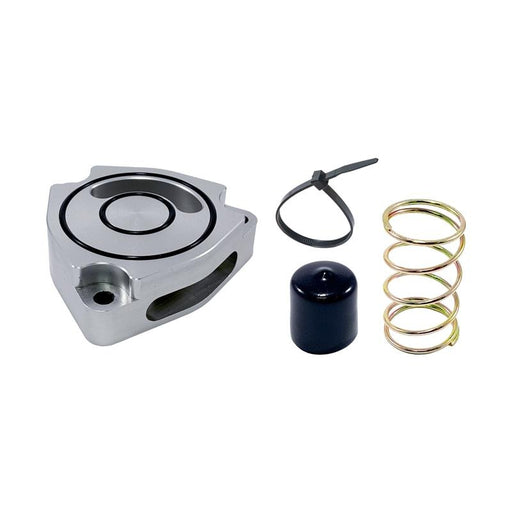 Torque Solution Blow Off BOV Sound Plate (Silver): Kia Forte KOUP Turbo 2014+