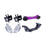 Torque Solution Engine / Trans / Purple Pitch Mount Kit w/ Mount Plates: Subaru WRX 2002-2014 / STi 2004+