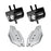 Torque Solution Engine Mounts w/ Mount Plates: Subaru WRX 2006-2015 / STI 2006-2016