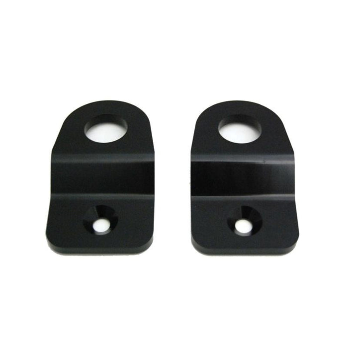 Torque Solution Subaru Radiator Stay Bracket (Black): Subaru Impreza 08-14, WRX / STi 08-19, Legacy 2005-2009