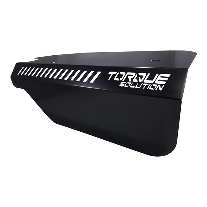 Torque Solution Engine Pulley Cover (Black): Subaru WRX 2015+
